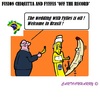 Cartoon: Brasilian Bananas (small) by cartoonharry tagged brasil,usa,bananas,chiquita,fyffes