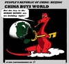 Cartoon: CHINA buys WORLD (small) by cartoonharry tagged china,world,buy,change,dragon,key,keywhole,cartoon,art,artsdrawing,cartoonist,cartoonharry,dutch