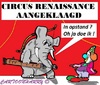 Cartoon: Circus Aangeklaagd (small) by cartoonharry tagged circus,olifant,renaissance,clown,aktivisten,cartoon,cartoonist,cartoonharry,dutch,toonpool