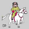 Cartoon: Condoleeza Rice (small) by cartoonharry tagged horse