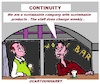 Cartoon: Continuity (small) by cartoonharry tagged continuity,cartoonharry