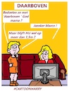 Cartoon: Daarboven (small) by cartoonharry tagged god,daarboven,corona,cartoonharry