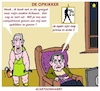 Cartoon: De Opkikker (small) by cartoonharry tagged opkikker,cartoonharry