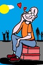 Cartoon: Denken ... (small) by cartoonharry tagged expression,denken,kinder