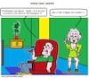 Cartoon: Die Grippe (small) by cartoonharry tagged grippe,besser,tv