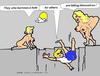 Cartoon: Dig a Hole (small) by cartoonharry tagged girls,women,naked,hole,dig