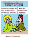 Cartoon: Domme Mensen (small) by cartoonharry tagged dom,cartoonharry