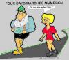 Cartoon: Dutch International 4Days March (small) by cartoonharry tagged walk,nijmegen,dutch,marches