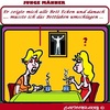 Cartoon: Ecken (small) by cartoonharry tagged ecken,bett,jung,alt,maenner,frauen,jungs