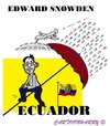 Cartoon: Edward Snowden (small) by cartoonharry tagged snowden,usa,ecuador,spy,cartoonharry,toonpool
