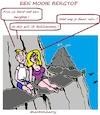 Cartoon: Een Mooie Bergtop (small) by cartoonharry tagged bergtop,cartoonharry
