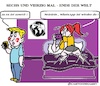 Cartoon: Ende der (small) by cartoonharry tagged ende,welt,whatsapp