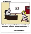 Cartoon: Ersatz (small) by cartoonharry tagged ersatz,jung,alt,artzt,mädchen,probleme,cartoon,cartoonist,cartoonharry,dutch,toonpool