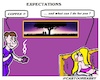 Cartoon: Expectations (small) by cartoonharry tagged expectations,marriage