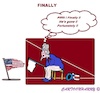 Cartoon: Finally (small) by cartoonharry tagged finally,fortunately,cartoonharry