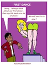 Cartoon: First Dance (small) by cartoonharry tagged dance,cartoonharry