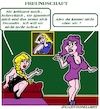 Cartoon: Freundschaft (small) by cartoonharry tagged freundschaft