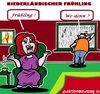 Cartoon: Frühling (small) by cartoonharry tagged fruehling,holland