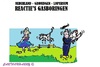 Cartoon: Gasboringen Groningen (small) by cartoonharry tagged holland,groningen,gas,boringen,operaties,reacties