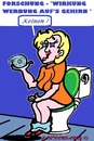 Cartoon: Gehirn (small) by cartoonharry tagged gehirn,wirkung,werben,toilette,papier