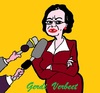 Cartoon: Gerdi Verbeet (small) by cartoonharry tagged chairman,president,parliament,gerdi,verbeet,holland,netherlands,dutch,caricature,cartoonist,cartoonharry,toonpool