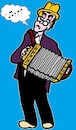 Cartoon: Good Morning (small) by cartoonharry tagged harmonica,everybody,goodmorning