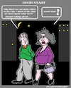 Cartoon: Good Start (small) by cartoonharry tagged start,cartoonharry