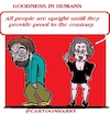 Cartoon: Goodness (small) by cartoonharry tagged goodness,cartoonharry