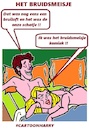 Cartoon: Het Bruidsmeisje (small) by cartoonharry tagged bruidsmeisje,cartoonharry