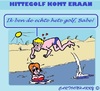 Cartoon: Hittegolf (small) by cartoonharry tagged hittegolf,zomer2015