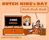 Cartoon: Holland and  Kings Day (small) by cartoonharry tagged holland,2015,kingsday,orange,willemalexander