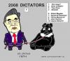 Cartoon: Hu Jintao (small) by cartoonharry tagged hu,panda,china,dictator