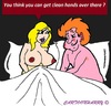 Cartoon: Innocence (small) by cartoonharry tagged innocence,wash,man,girl,bed,sex,cartoon,cartoonist,cartoonharry,dutch,toonpool