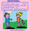 Cartoon: Intestines (small) by cartoonharry tagged inside,intestines,children,daddy