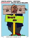 Cartoon: Julius Sello Malema (small) by cartoonharry tagged youth,anc,future,julius,malema,caricature,cartoon,cartoonist,cartoonharry,southafrica,africa,dutch,toonpool