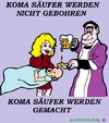 Cartoon: Koma Säufer (small) by cartoonharry tagged komasäufer,komasaufen,koma,alcohol,saufen,pfarrer,mutti,kind,kirche,cartoon,cartoonist,cartoonharry,krankheit,krank,todkrank,dutch,deutsch,toonpool