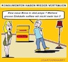 Cartoon: Konsumenten (small) by cartoonharry tagged konsumenten,vertrauen