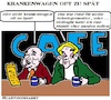 Cartoon: Krankenwagen (small) by cartoonharry tagged schwiegermutter,krankenwagen