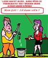 Cartoon: Lasst (small) by cartoonharry tagged liebe,blind,verheiratet,schau