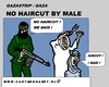 Cartoon: Let Your Hair Hang Down (small) by cartoonharry tagged gaza,haircut,hamas,male,air,cartoon,comic,comics,comix,artist,art,arts,drawing,cartoonist,cartoonharry,dutch,toonpool,toonsup,hyves,linkedin,buurtlink,deviantart