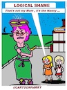 Cartoon: Logical Shame (small) by cartoonharry tagged shame,cartoonharry