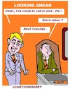 Cartoon: Looking Ahead (small) by cartoonharry tagged looking,cartoonharry