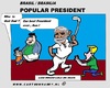 Cartoon: Lula (small) by cartoonharry tagged brasil,brasilia,president,lula,golf,cartoon,comic,comics,comix,artist,man,art,arts,drawing,cartoonist,cartoonharry,dutch,toonpool,toonsup,facebook,hyves,linkedin,buurtlink,deviantart,caricature,famous