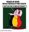 Cartoon: Maggie de Block (small) by cartoonharry tagged belgium,minister,doctor,health