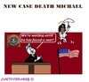 Cartoon: Michael Jackson (small) by cartoonharry tagged michael,jackson,case,court,losangeles,usa,murder,medicines,cartoons,cartoonists,cartoonharry,dutch,toonpool