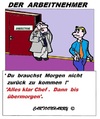 Cartoon: Morgen oder ..... (small) by cartoonharry tagged heraus,arbeiter,morgen,übermorgen,direktor,cartoon,cartoonist,cartoonharry,dutch,toonpool