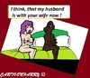 Cartoon: My Man Your Wife (small) by cartoonharry tagged man,husband,wife,woman,cartoon,cartoonist,cartoonharry,dutch,toonpool