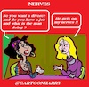 Cartoon: Nerves (small) by cartoonharry tagged nerves,cartoonharry