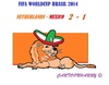 Cartoon: Netherlands-Mexico 2-1 (small) by cartoonharry tagged fifa,soccer,netherlands,mexico