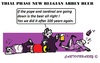 Cartoon: New Abbey Beer (small) by cartoonharry tagged abbeybeer,beer,pope,cardinal,priest,toonpool